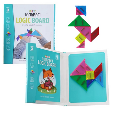 TANGRAM MAGNETIC LOGIC BOARD